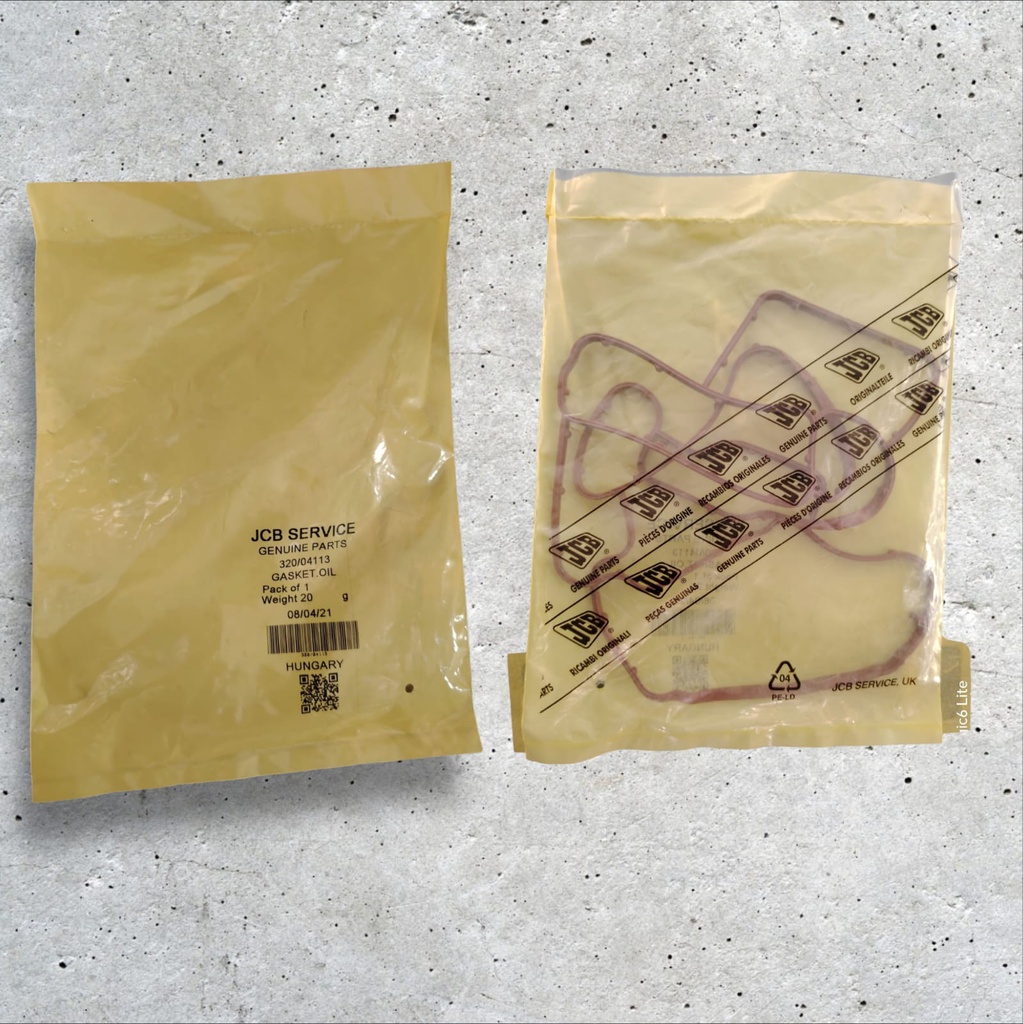 JUNTA DE LA TAPA DEL ENFRIADOR DE ACEITE (BR3)