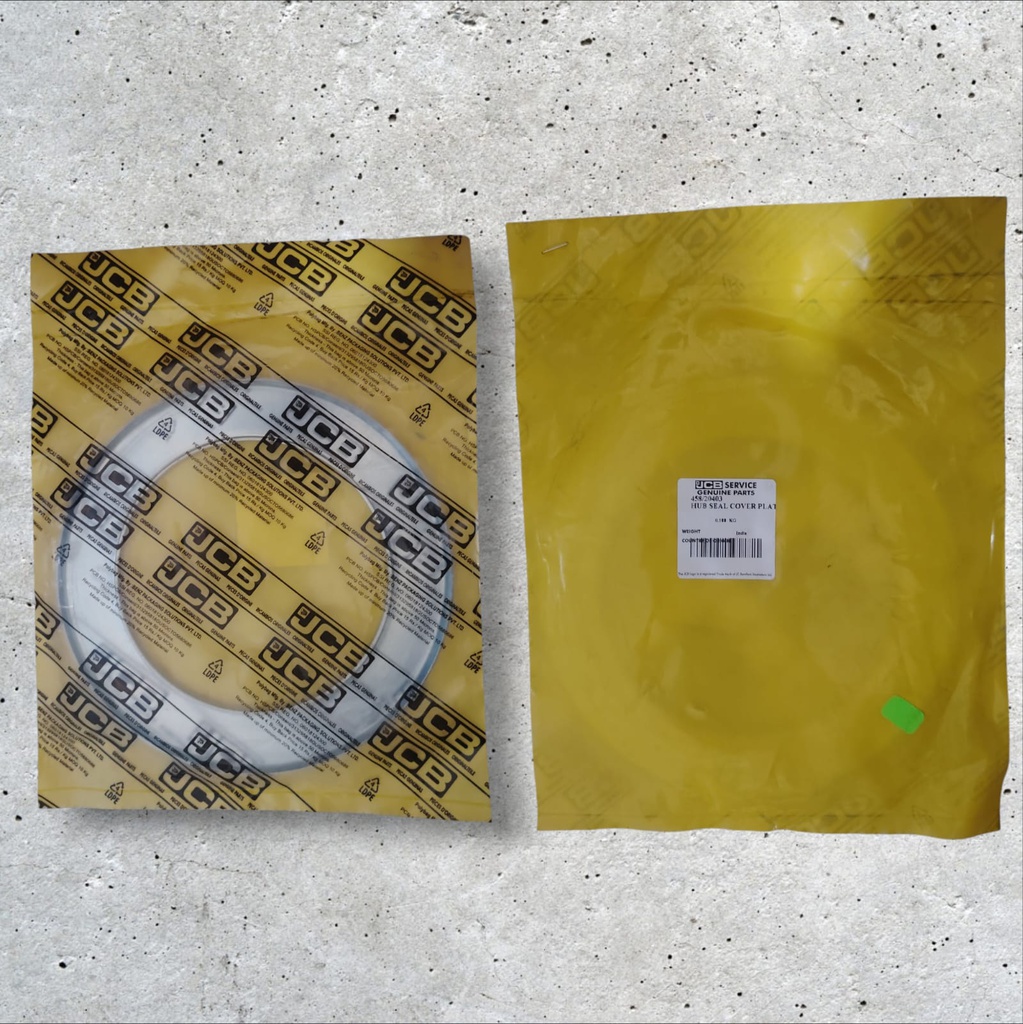 PLACA DE CUBIERTA DE SELLO DE CUCHARÓN