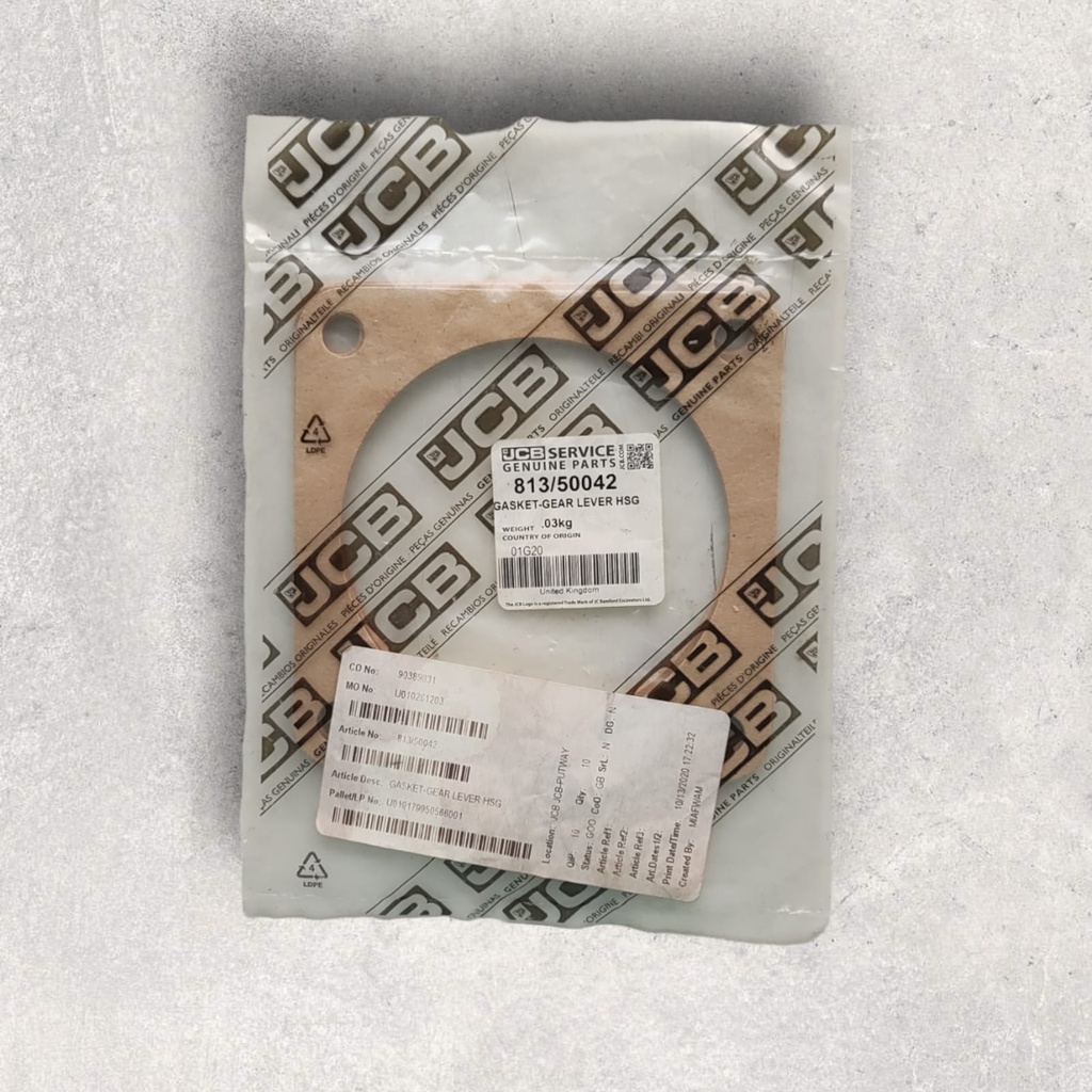 EMPAQUE CAJA DE TRANSMISIÓN